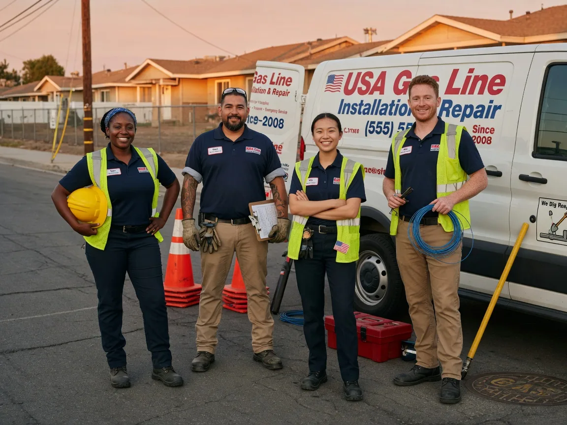 Gas Line Installation company in Encino, TX